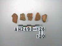 藏品(紅色夾砂陶片)的圖片